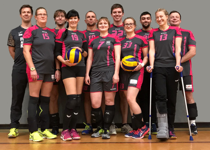 Volleyball Mix 1 des TSV Halle Süd